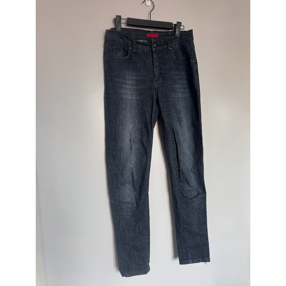 Vintage Angels Jeans Punk Bedazzled Embroidered Skinny Sz 26